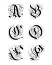 Alphabet "Kunstrichtigesch Filigree Extra" T-Shirt Unisex