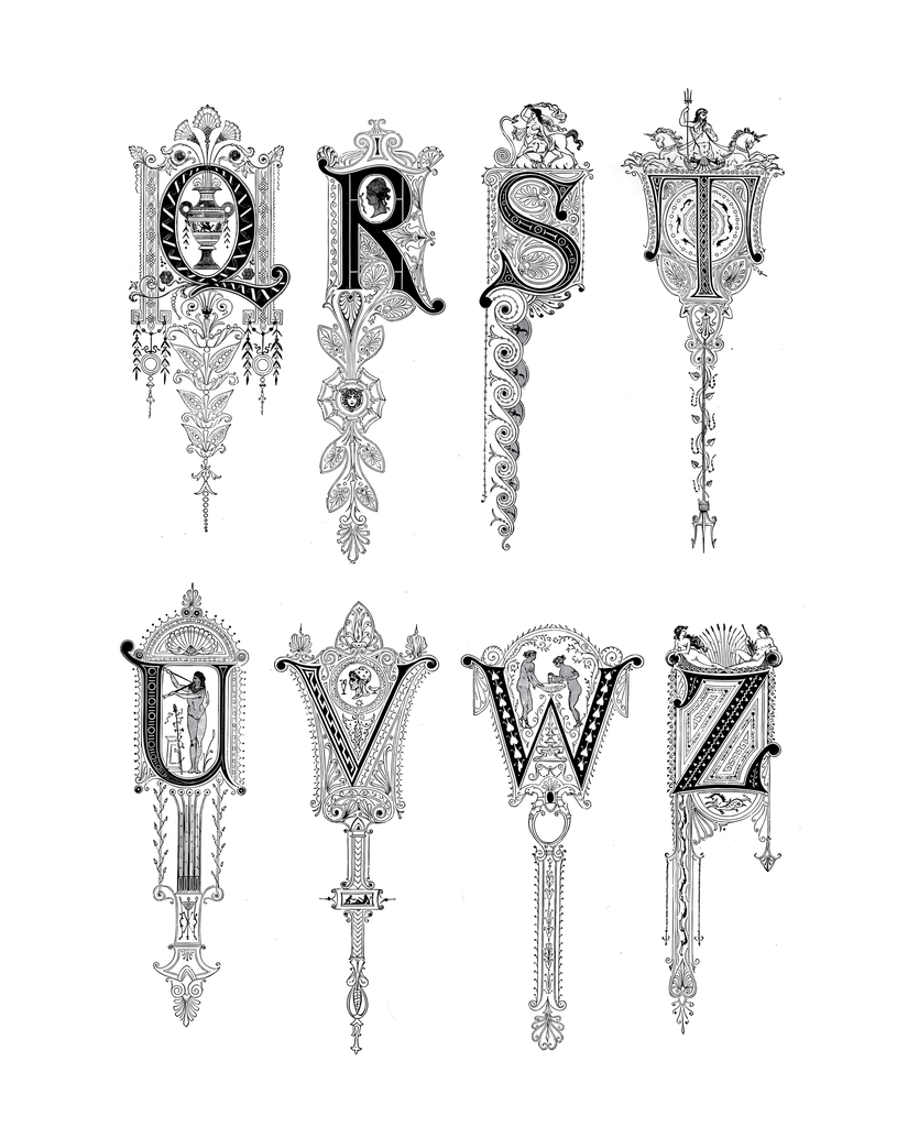 Alphabet "Greek Capitals" T-Shirt Unisex