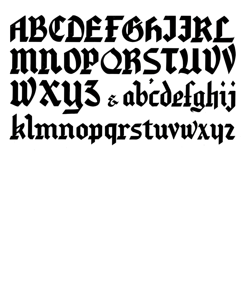 Alphabet "Robin Hood" T-Shirt Unisex