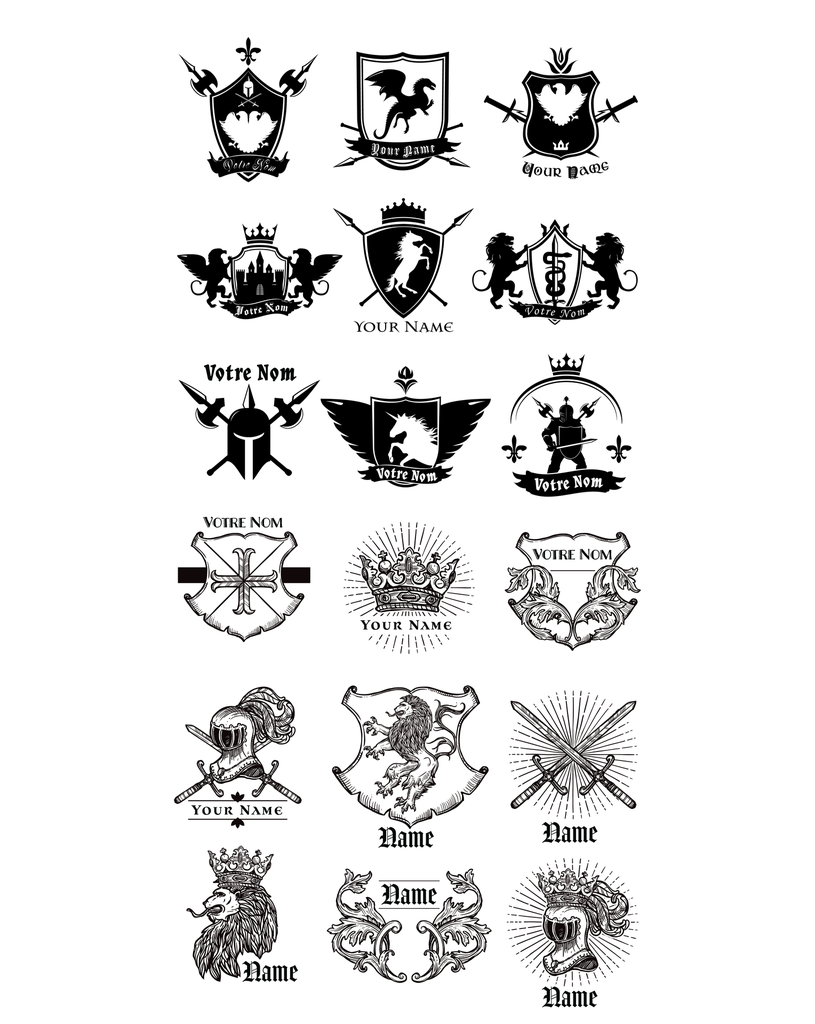 "Your Family Name Heraldic" T-Shirt Unisex