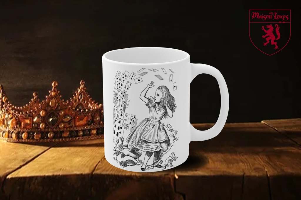 "Alice in Wonderland - Cards" Mug