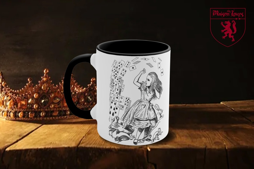 "Alice in Wonderland - Cards" Mug