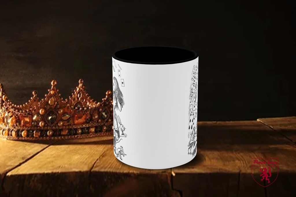 "Alice in Wonderland - Cards" Mug