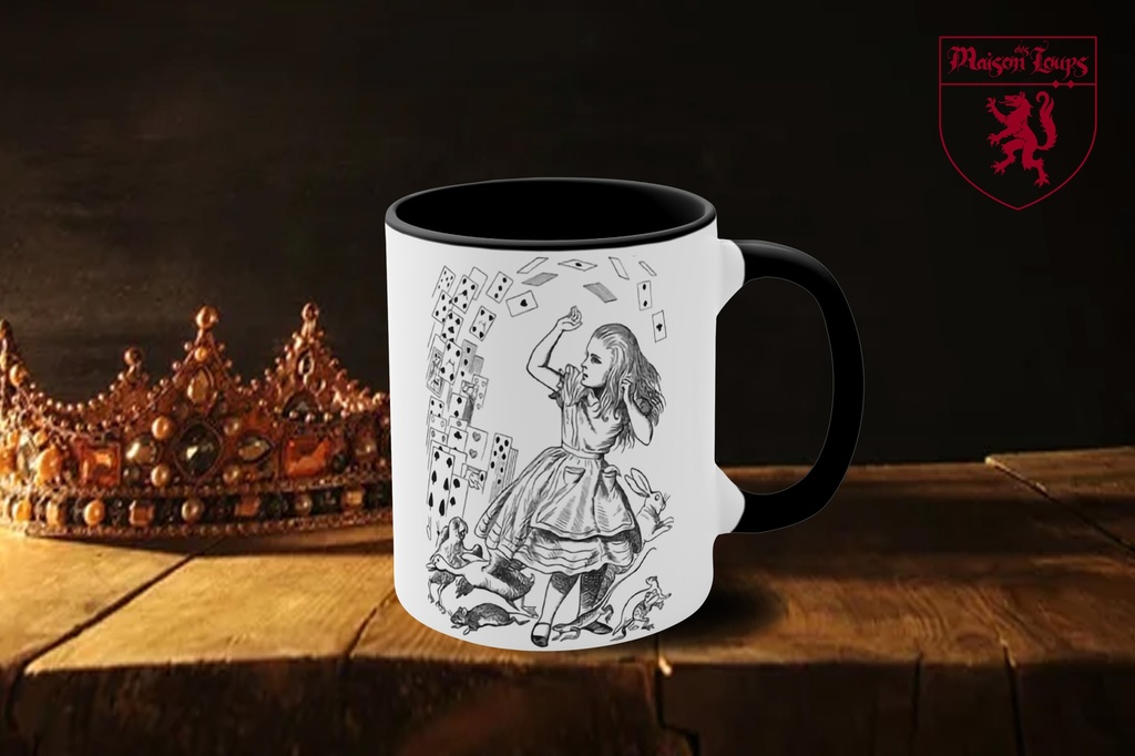 "Alice in Wonderland - Cards" Mug