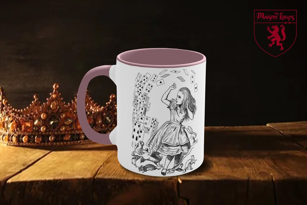 "Alice in Wonderland - Cards" Mug
