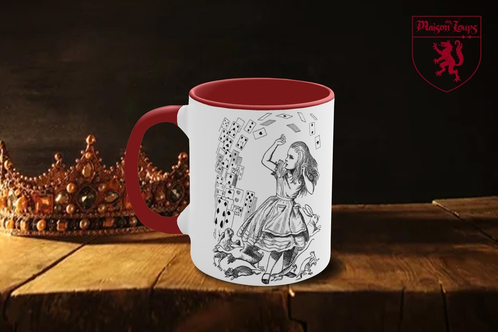 "Alice in Wonderland - Cards" Mug