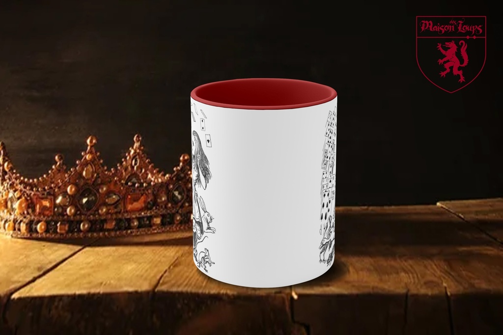 "Alice in Wonderland - Cards" Mug