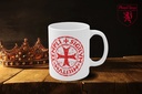 "Templar Cross Latin" Mug