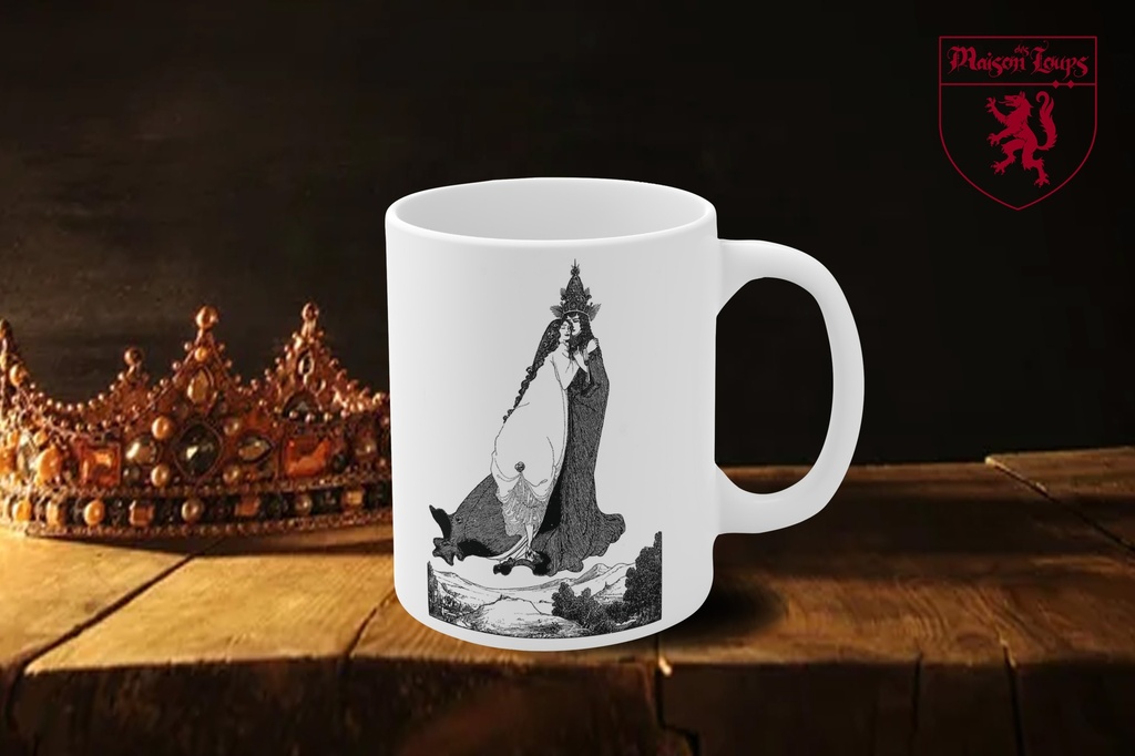"Ascension" by Aubrey Beardsley Mug