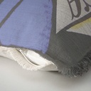 "George Duke of Clarence" 50cm x 50cm Fringed Cotton/Poly Cushion Cover