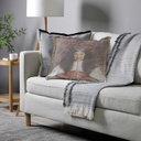 "Charles II" 50cm x 50cm Fringed Cotton/Poly Cushion Cover (copy)