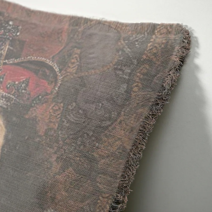 "Charles II" 50cm x 50cm Fringed Cotton/Poly Cushion Cover (copy)