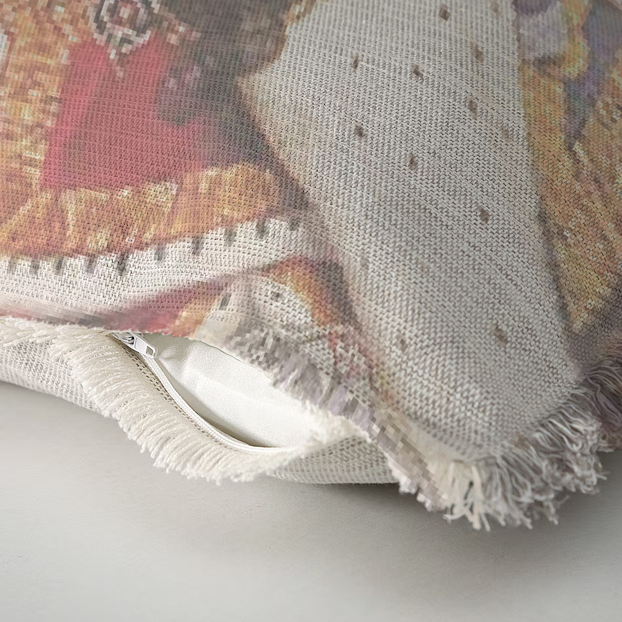 "Charles II" 50cm x 50cm Fringed Cotton/Poly Cushion Cover (copy)