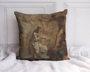 "The Baptism of Christ " 40cm x 40cm Faux Leather Cushion Cover