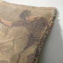 "The Baptism of Christ" 50cm x 50cm Fringed Cotton/Poly Cushion Cover