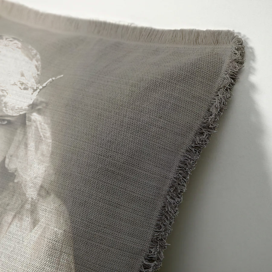 "Delores" 50cm x 50cm Fringed Cotton/Poly Cushion Cover