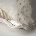 "Diane de Poitiers" 50cm x 50cm Fringed Cotton/Poly Cushion Cover