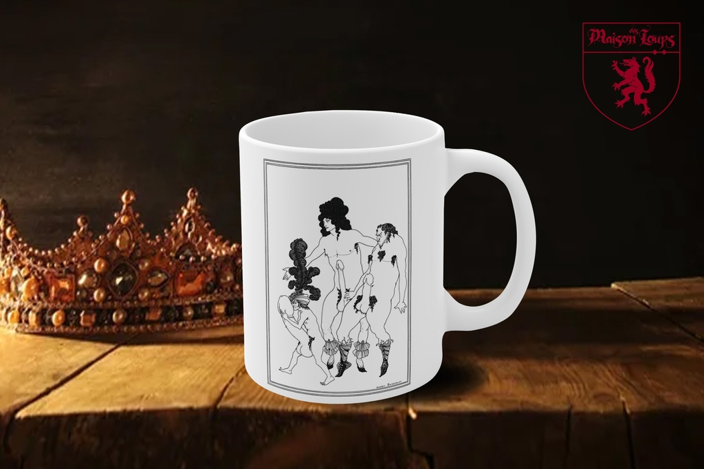"The Lacedaemonian Ambassadors (1896)" by Aubrey Beardsley Mug