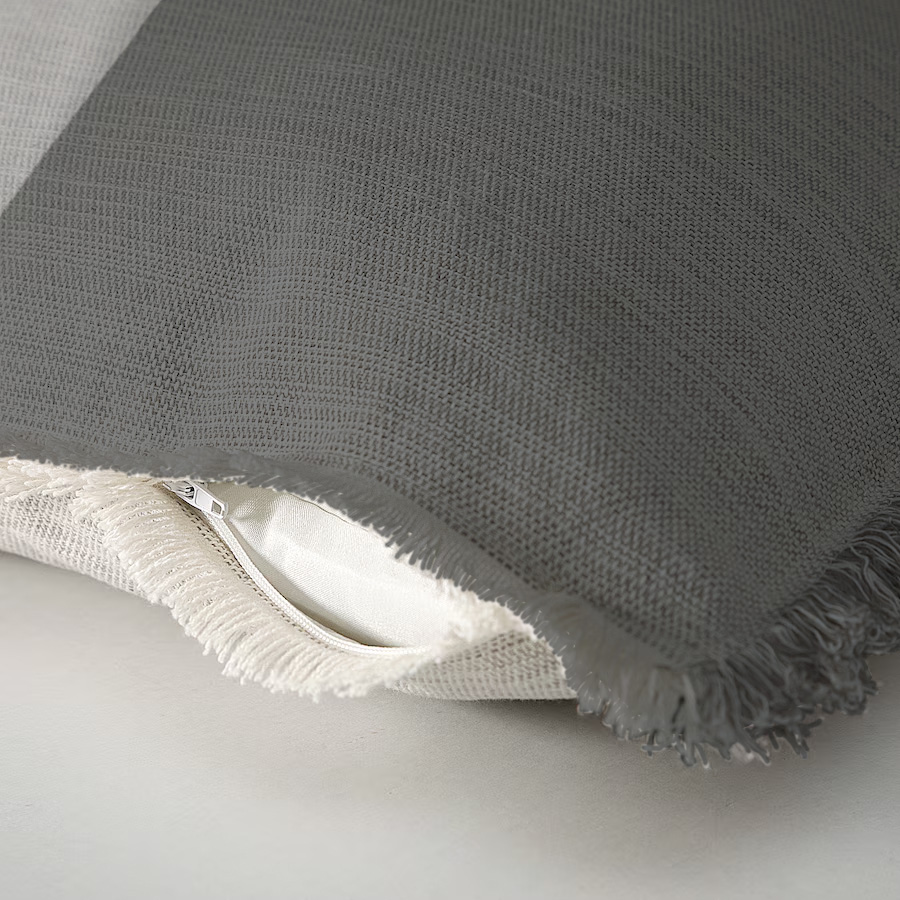 "Diane de Poitiers" 50cm x 50cm Fringed Cotton/Poly Cushion Cover