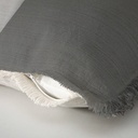 "Diane de Poitiers" 50cm x 50cm Fringed Cotton/Poly Cushion Cover