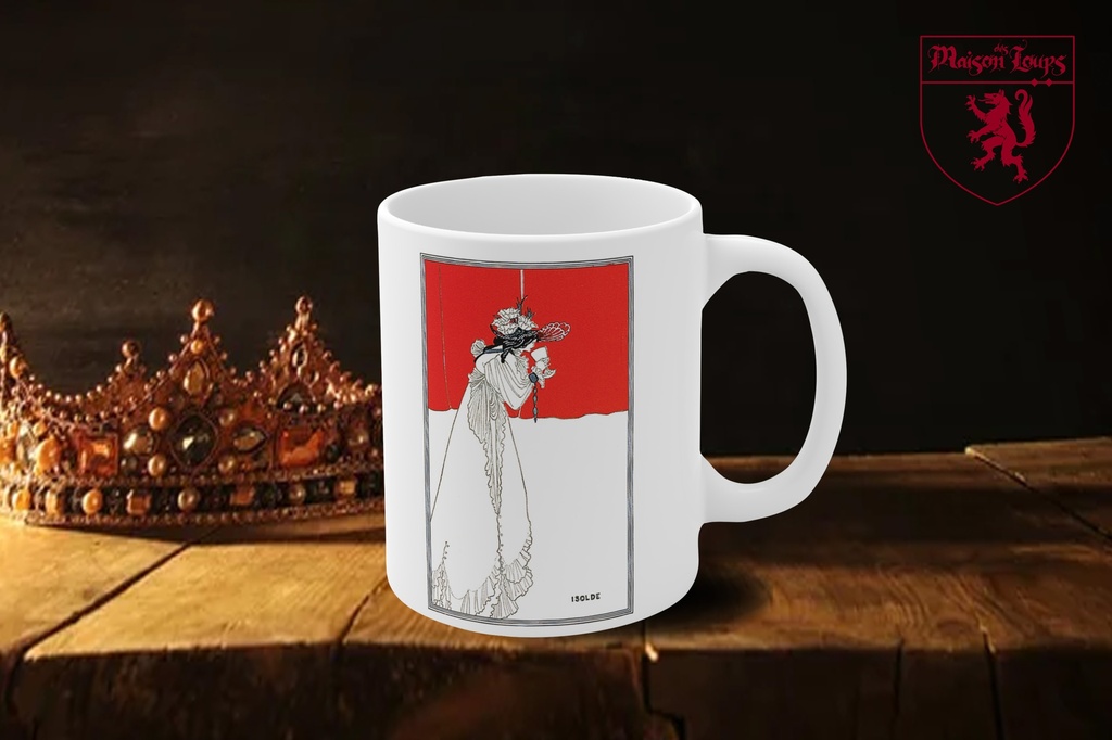"Isolde (1895)" by Aubrey Beardsley Mug