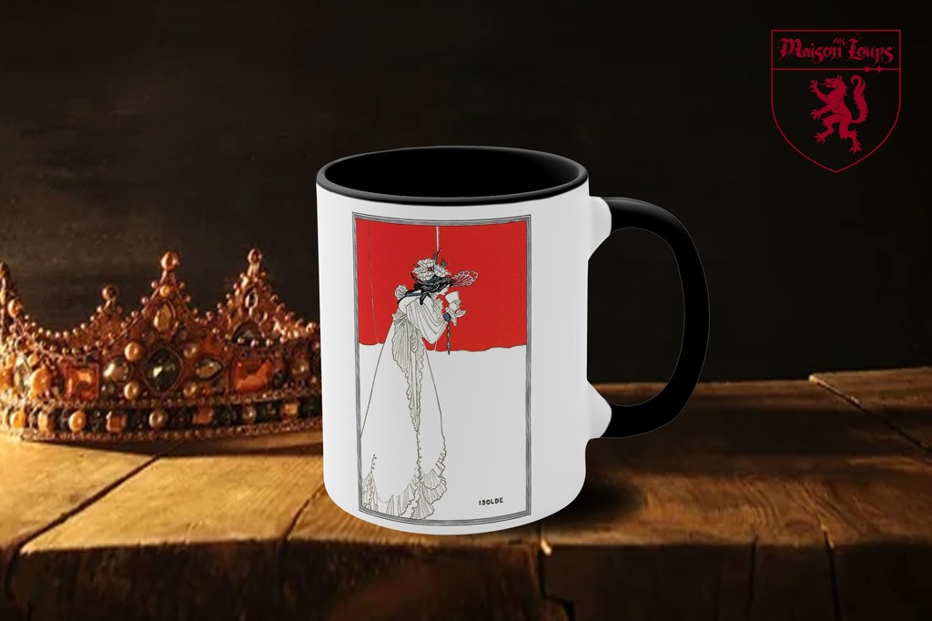 "Isolde (1895)" by Aubrey Beardsley Mug