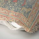 "Elizabeth of York" 50cm x 50cm Fringed Cotton/Poly Cushion Cover