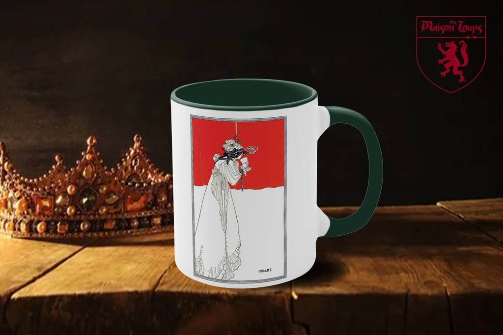 "Isolde (1895)" by Aubrey Beardsley Mug