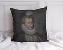 "Henri III" 40cm x 40cm Faux Leather Cushion Cover