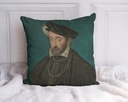 "Henri II" 40cm x 40cm Faux Leather Cushion Cover