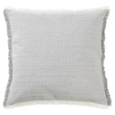 "Anne Neville" 50cm x 50cm Fringed Cotton/Poly Cushion