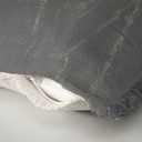 "Elizabeth of York" 50cm x 50cm Fringed Cotton/Poly Cushion Cover