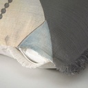 "Elizabeth of York" 50cm x 50cm Fringed Cotton/Poly Cushion Cover