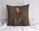 "Lady Jane Grey" 40cm x 40cm Faux Leather Cushion Cover
