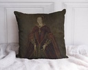 "Lady Jane Grey" 40cm x 40cm Faux Leather Cushion Cover