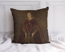 "Lady Jane Grey" 40cm x 40cm Faux Leather Cushion Cover