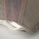"Elizabeth of York" 50cm x 50cm Fringed Cotton/Poly Cushion Cover