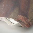 "Elizabeth of York" 50cm x 50cm Fringed Cotton/Poly Cushion Cover