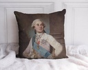 "Louis XVI" 40cm x 40cm Faux Leather Cushion Cover