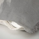 "Agnes Sorel as the Madonna" 50cm x 50cm Fringed Cotton/Poly Cushion Cover