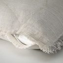 "Agnes Sorel as the Madonna" 50cm x 50cm Fringed Cotton/Poly Cushion Cover