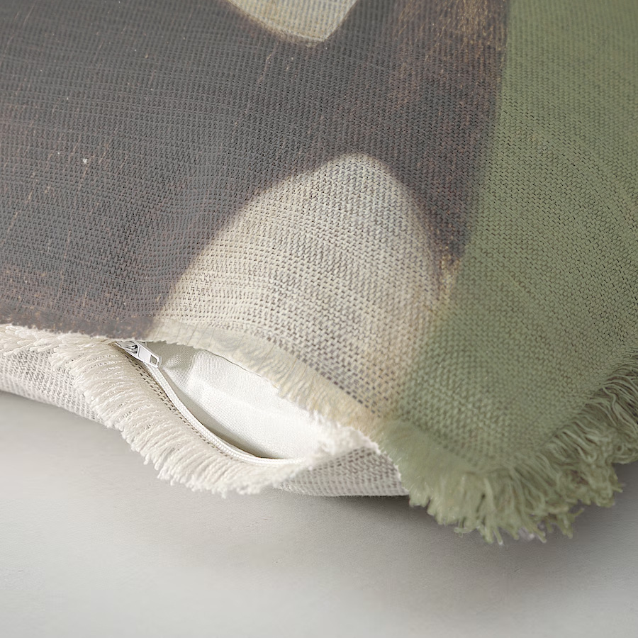 "Agnes Sorel as the Madonna" 50cm x 50cm Fringed Cotton/Poly Cushion Cover