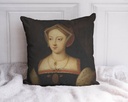 "Mary Boleyn" 40cm x 40cm Faux Leather Cushion Cover