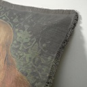 "Elizabeth of York" 50cm x 50cm Fringed Cotton/Poly Cushion Cover