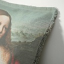 "Elizabeth of York" 50cm x 50cm Fringed Cotton/Poly Cushion Cover