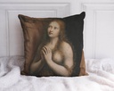 "Mary Magdalene" by Giampetrino 40cm x 40cm Faux Leather Cushion Cover