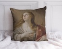 "Mary Magdalene" by Guido Reni 40cm x 40cm Faux Leather Cushion Cover