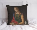 "Mary Magdalene" by Piero di Cosimo 40cm x 40cm Faux Leather Cushion Cover