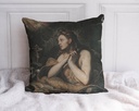 "Mary Magdalene" by Tintoretto 40cm x 40cm Faux Leather Cushion Cover