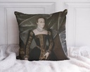 "Mary Queen of Scots from the Blair Museum" 40cm x 40cm Faux Leather Cushion Cover